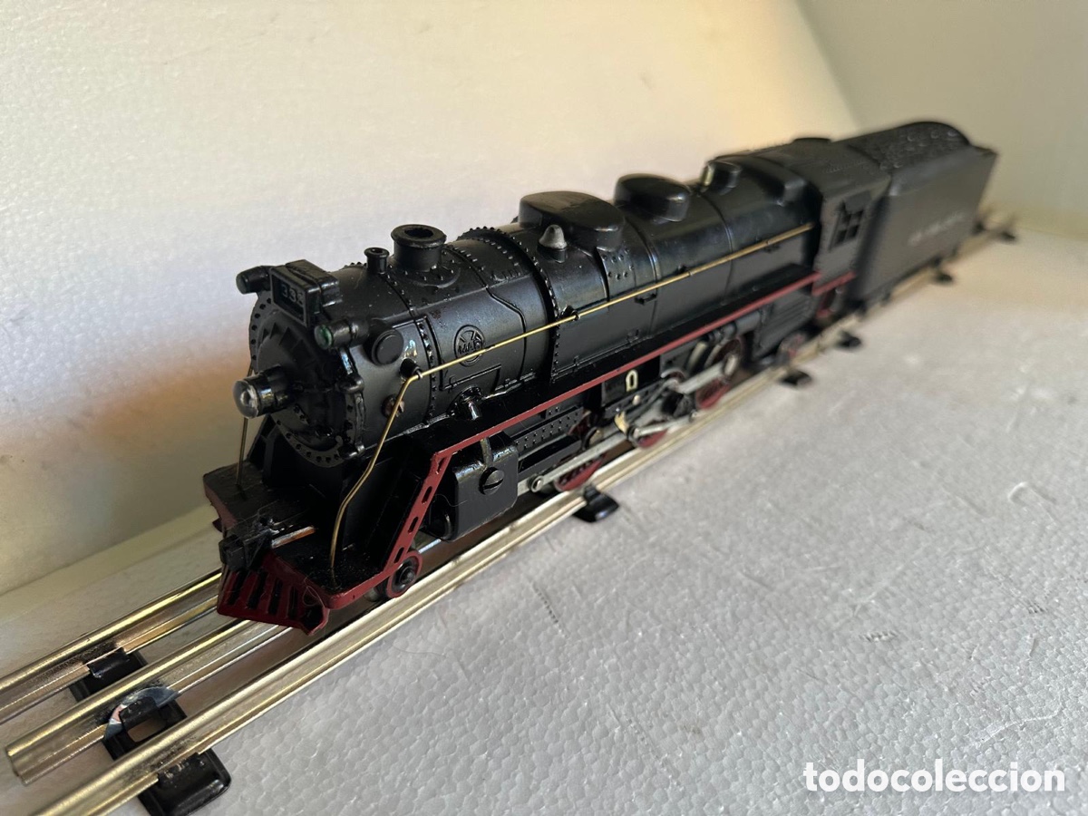 Trenes escala: Locomotora de Marx de hierro fundido escala 0