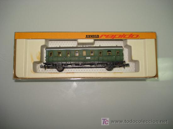 Trenes escala: COCHE A COMPARTIMENTOS DE ARNOLD EN -N-  IMPECABLE. . - Foto 2