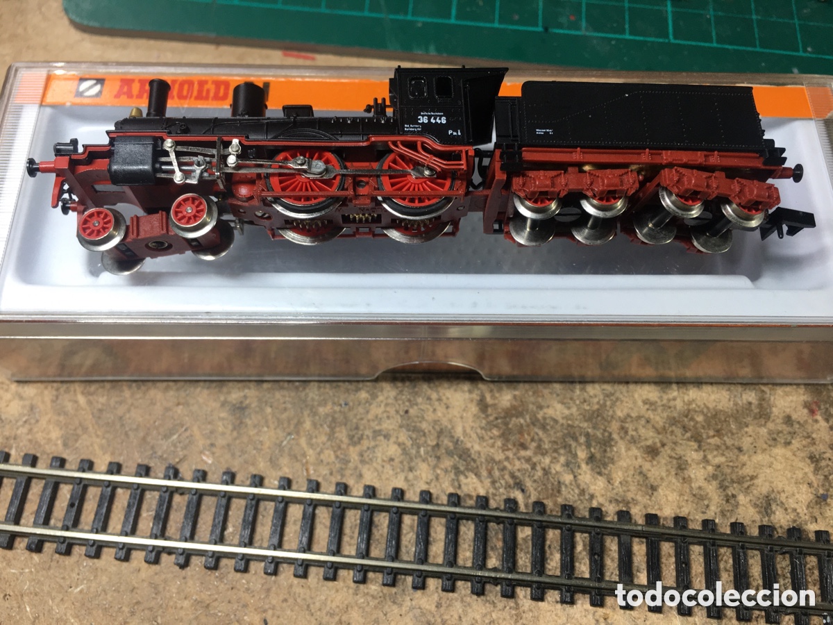 Trenes escala: Locomotora arnold 2-2-0 - Foto 5
