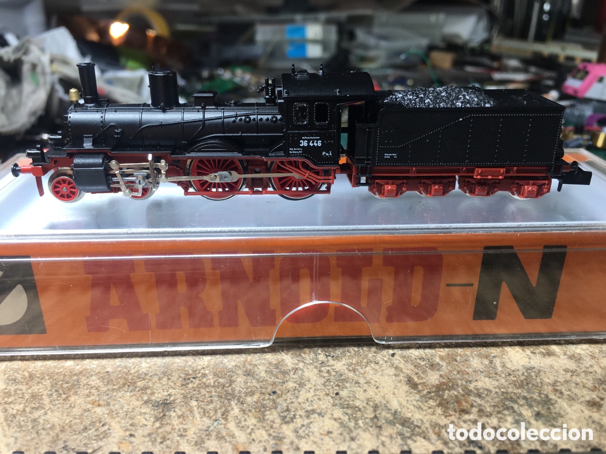 Trenes escala: Locomotora arnold 2-2-0 - Foto 7