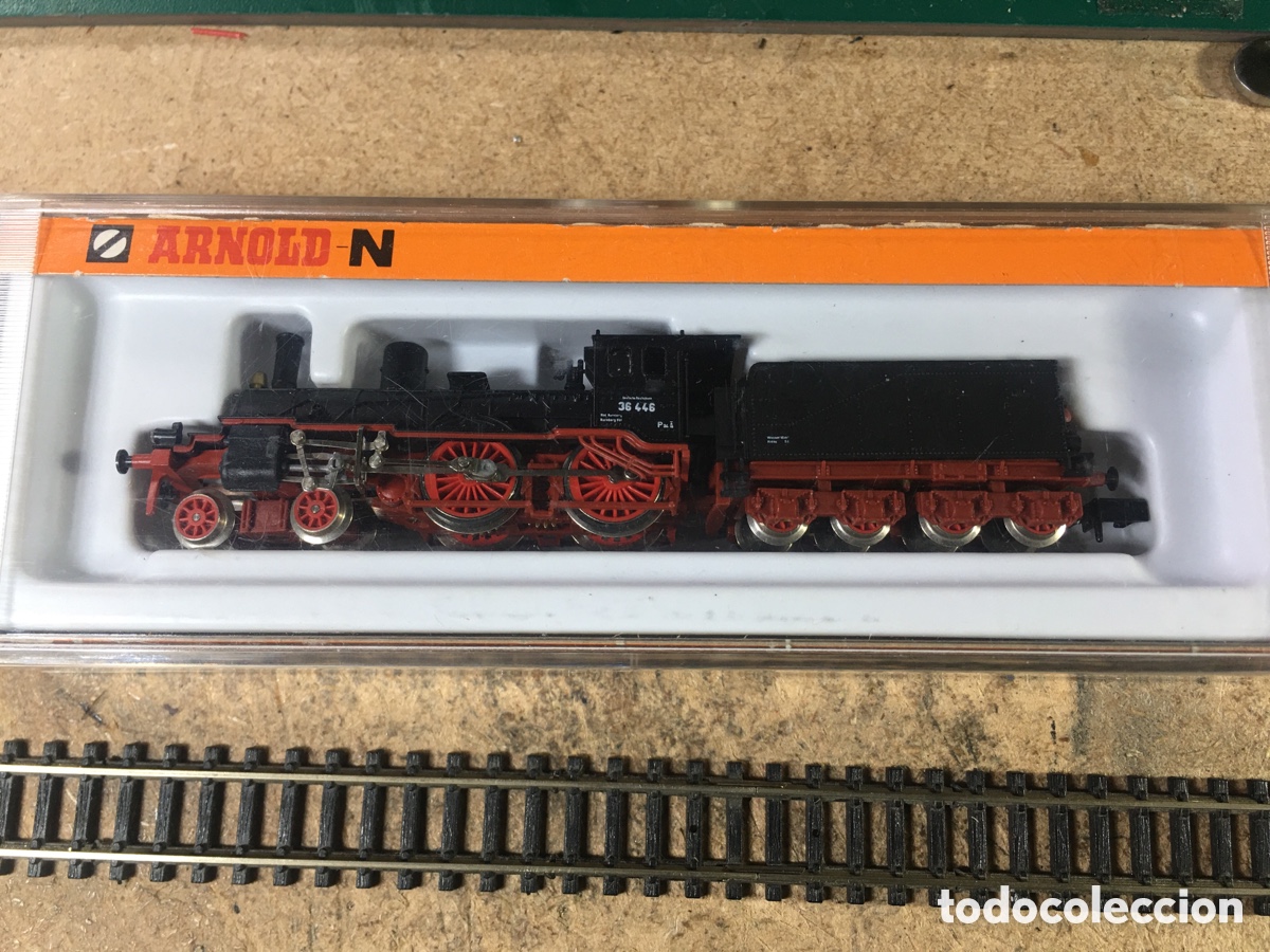 Trenes escala: Locomotora arnold 2-2-0 - Foto 1