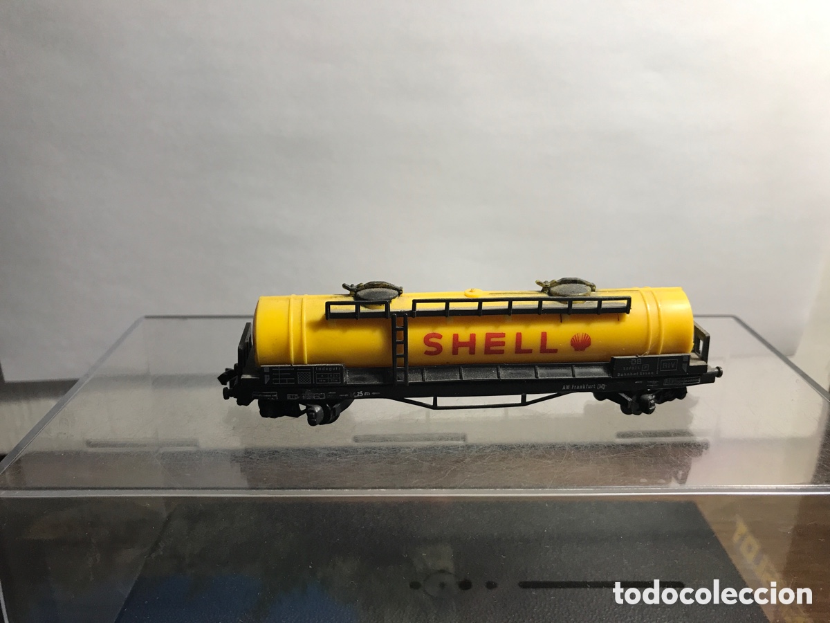 Trenes escala: VAG&Oacute;N SHELL ARNOLD R&Aacute;PIDO MADE WEST GERMANY - Foto 2