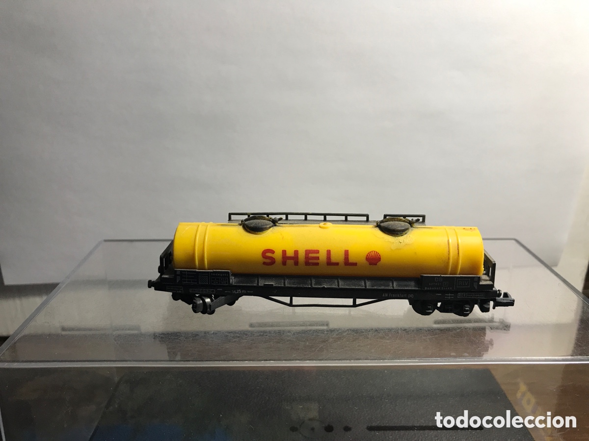 Trenes escala: VAG&Oacute;N SHELL ARNOLD R&Aacute;PIDO MADE WEST GERMANY - Foto 1