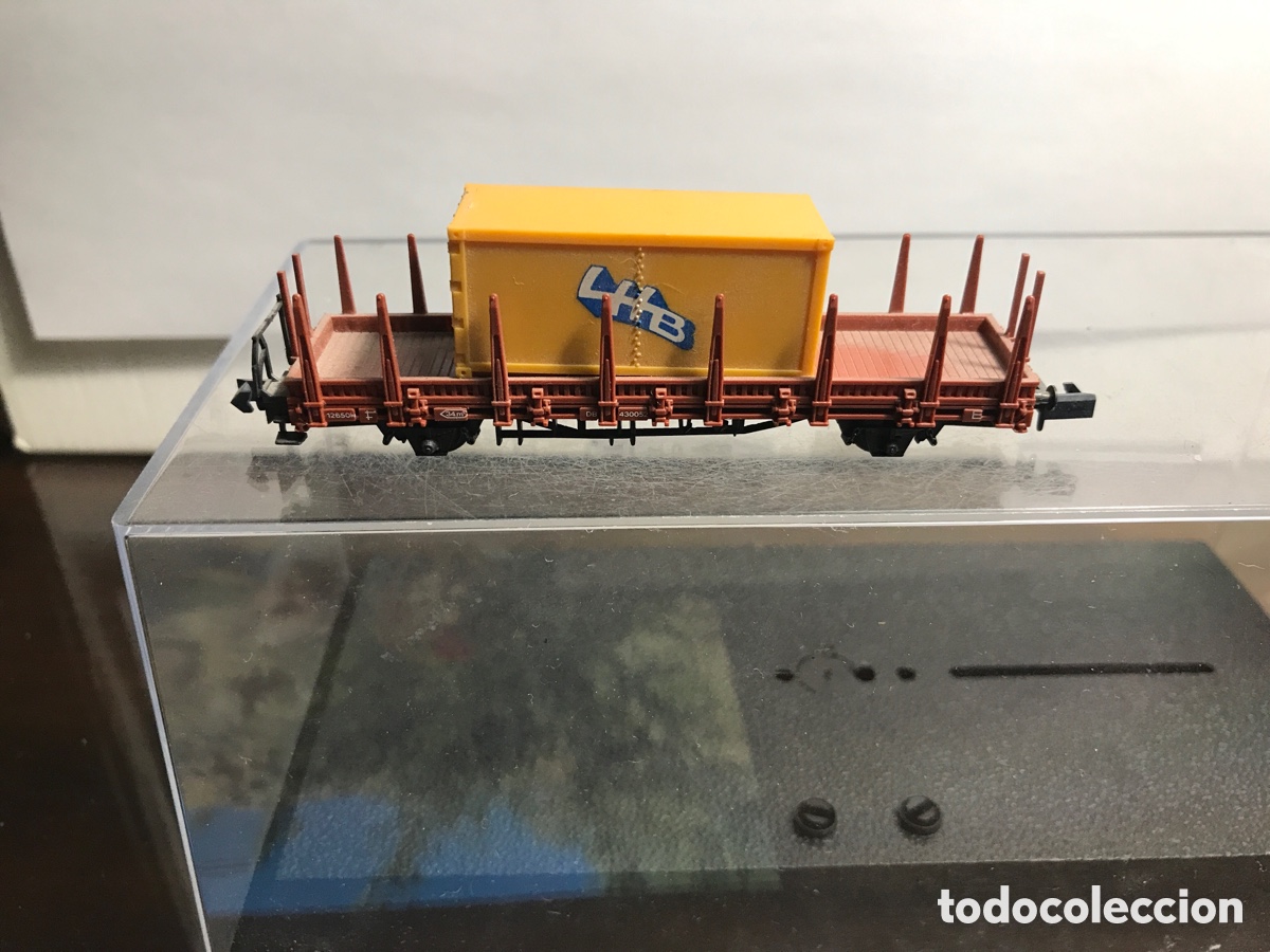 Trenes escala: VAG&Oacute;N CONTENEDORES ARNOLD - Foto 3