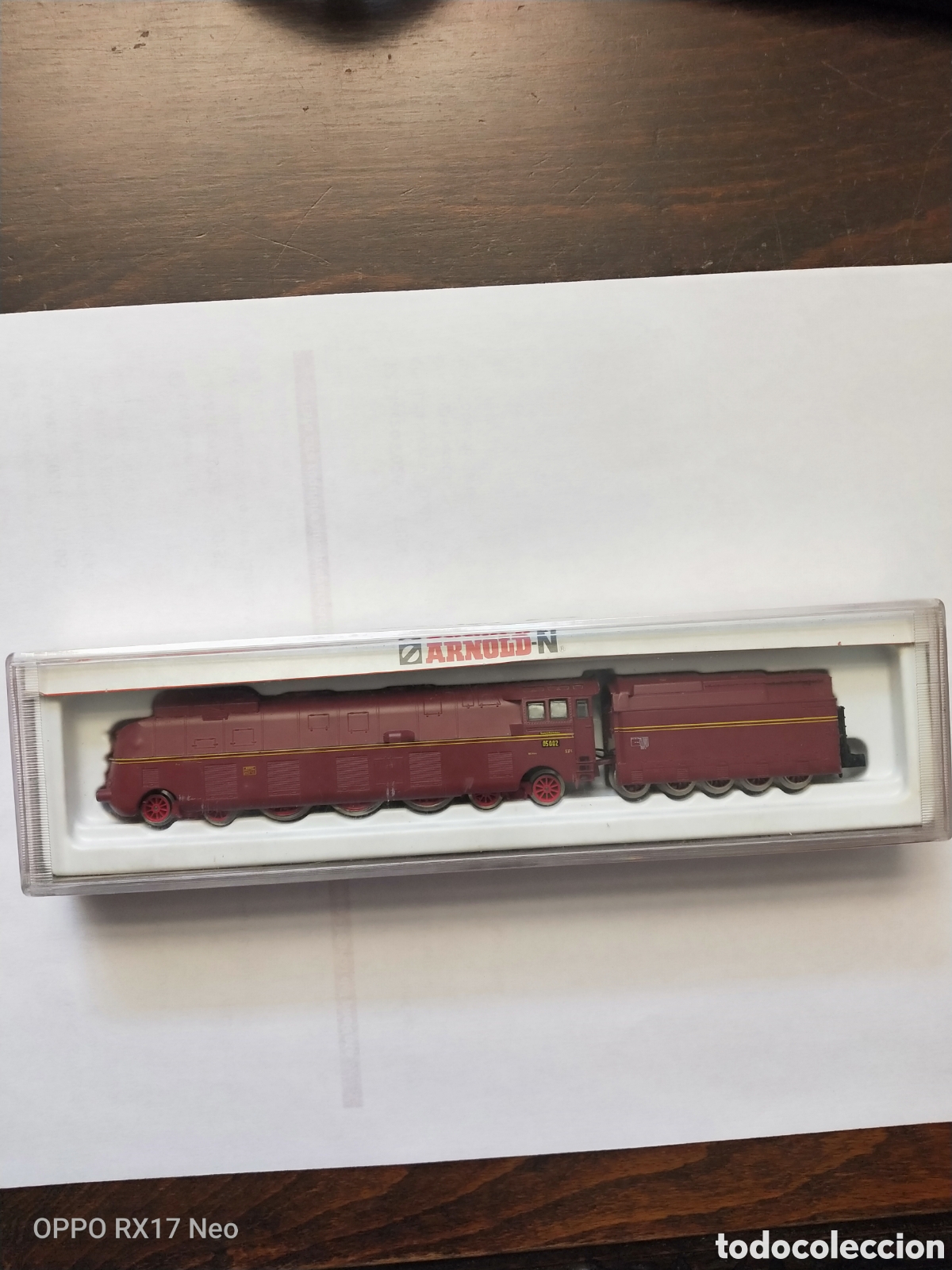 Trenes Escala: MAQUINA DE TREN ARNOLD-N A ESTRENAR CON CAJA N&deg;2217