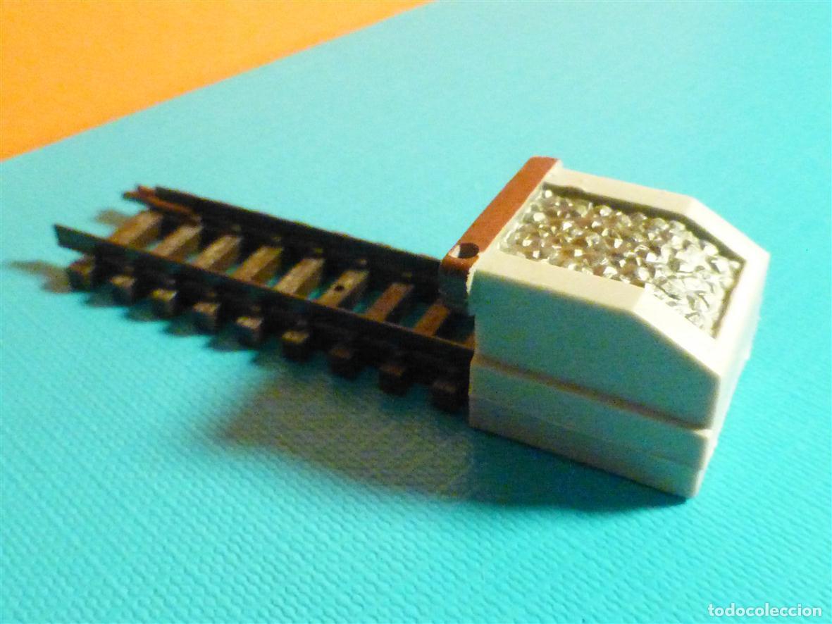 Trenes Escala: Tramo Recto Fin - Tope - Via muerta - Final - Arnold 1810 - Escala N - Recta - - 5,5 Cm.