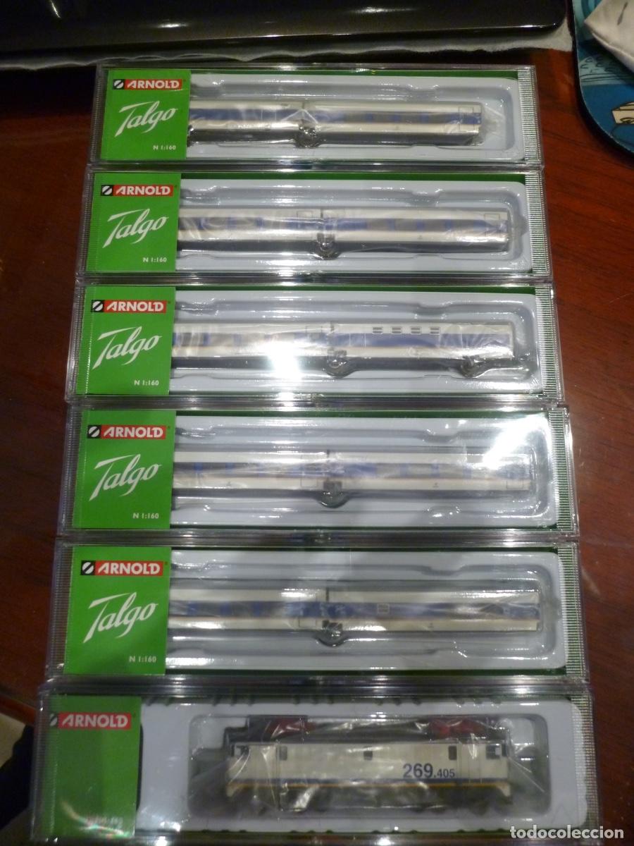 Scale Trains: TALGO 200 RENFE CON LOCOMOTORA 269 DIGITAL COMPLETO (10 COCHES) DE ARNOLD