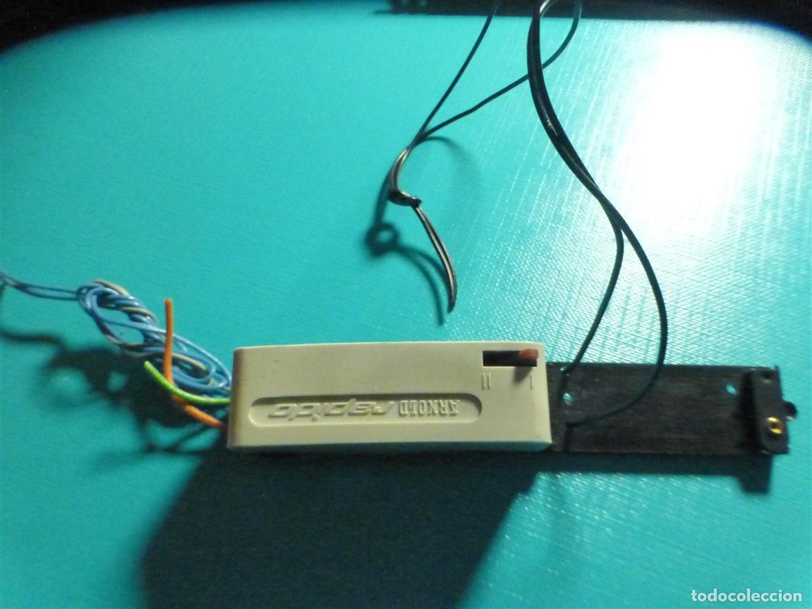 Trenes Escala: Rel&eacute; electrico c/ actuador manual, Vias Desvios - Escala N - p/ Maquetas Tren - Arnold R&aacute;pido -