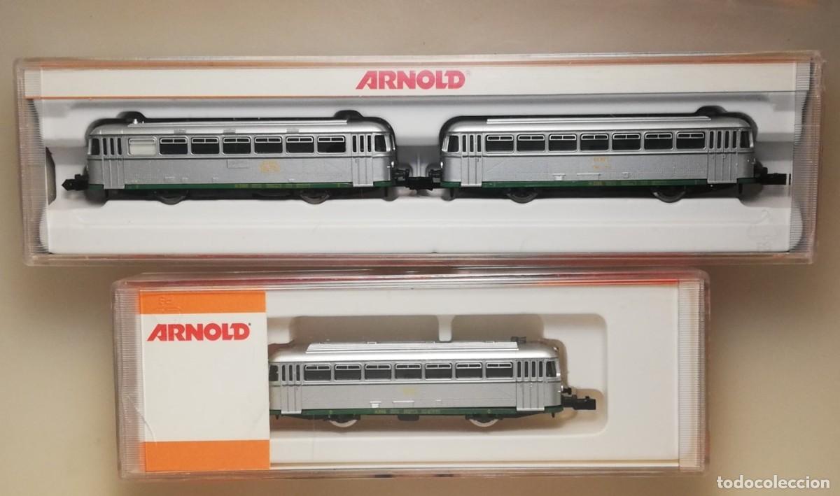 Trenes Escala: ARNOLD FERROBUS RENFE 3 unidades NUEVO A ESTRENAR