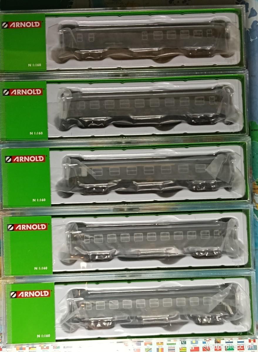 Trenes Escala: COMPOSICI&Oacute;N 5000 VERDE ARNOLD &Eacute;POCA IV