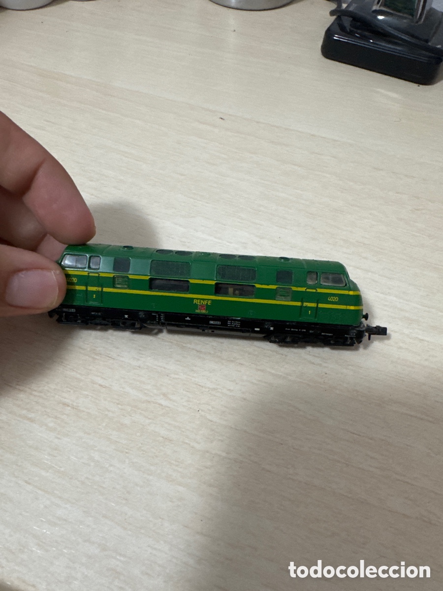 Trenes escala: LOCOMOTORA ARNOLD RENFE - Foto 4