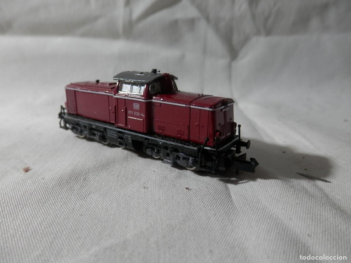 Trenes escala: LOCOMOTORA DIESEL DE LA DB ESCALA N DE ARNOLD