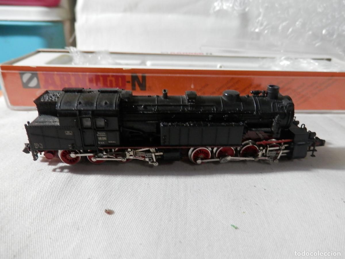 Trenes escala: LOCOMOTORA VAPOR ESCALA N ARNOLD