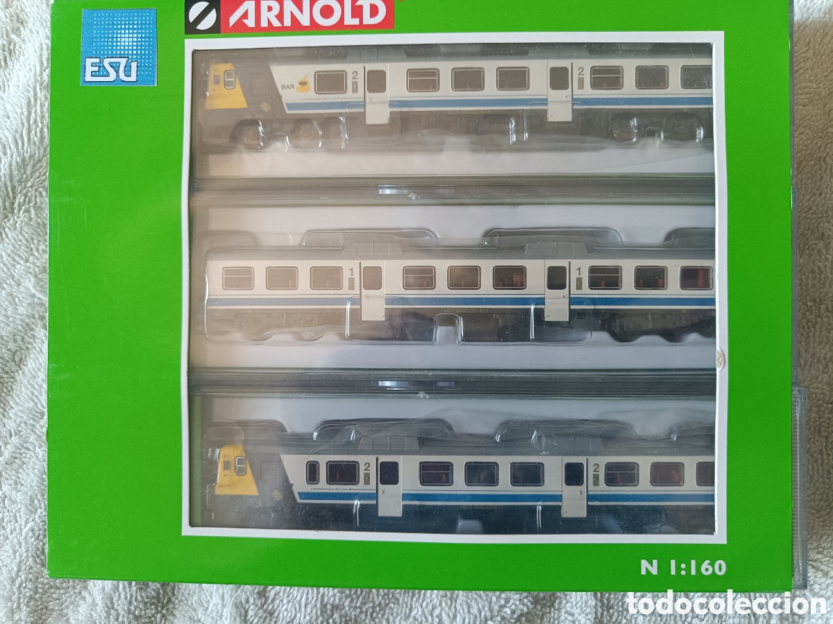 Trenes escala: Automotor 592 RENFE Grandes L&iacute;neas Arnold N digital