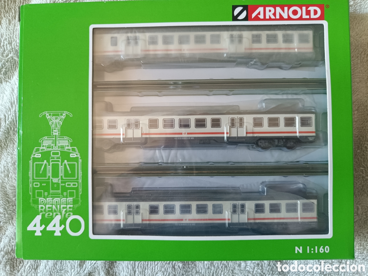 Trenes escala: Automotor UT440 RENFE Arnold N digital