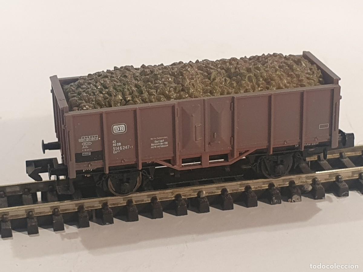 Trenes escala: Escala N 1/160 vag&oacute;n mercanc&iacute;as arnold