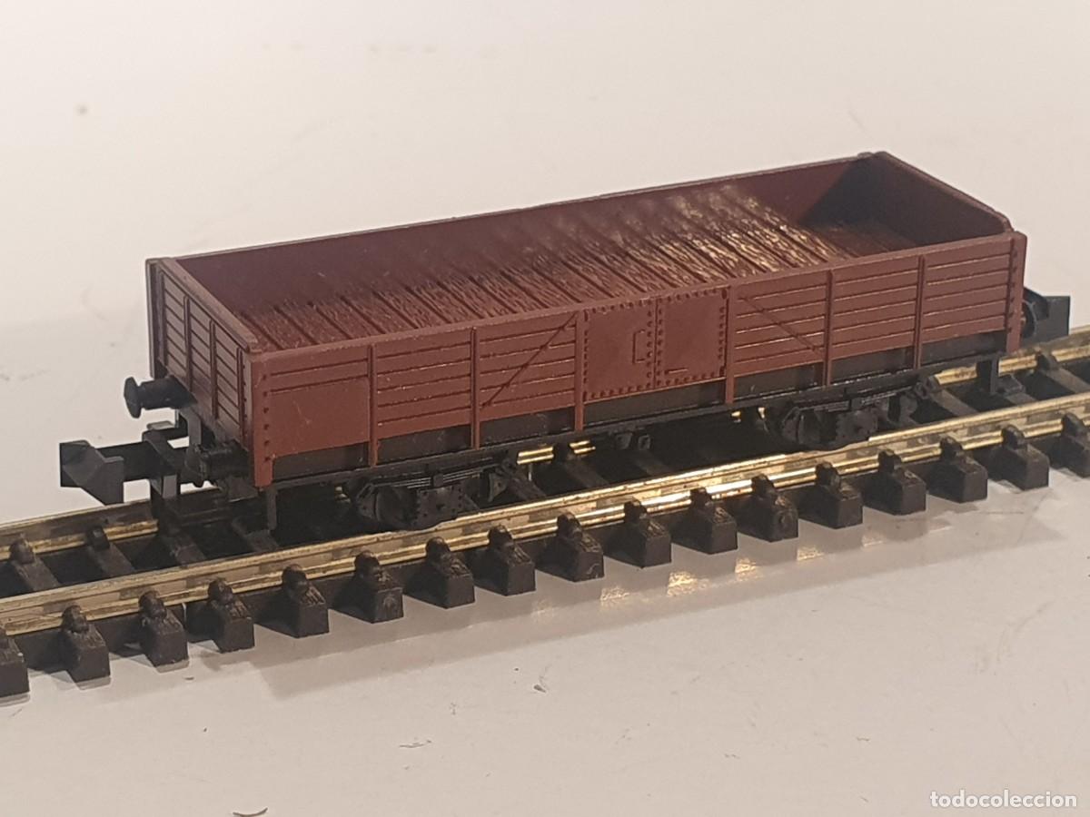 Trenes escala: Escala N 1/160 vag&oacute;n mercanc&iacute;as arnold