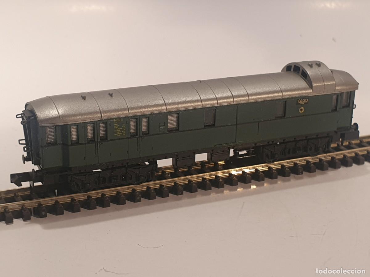 Trenes escala: Escala N 1/160 vag&oacute;n pasajeros arnold