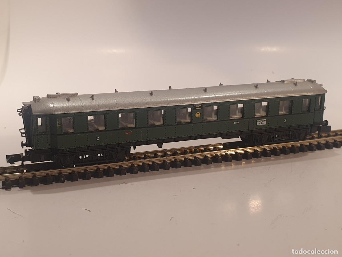 Trenes escala: Escala N 1/160 vag&oacute;n pasajeros arnold