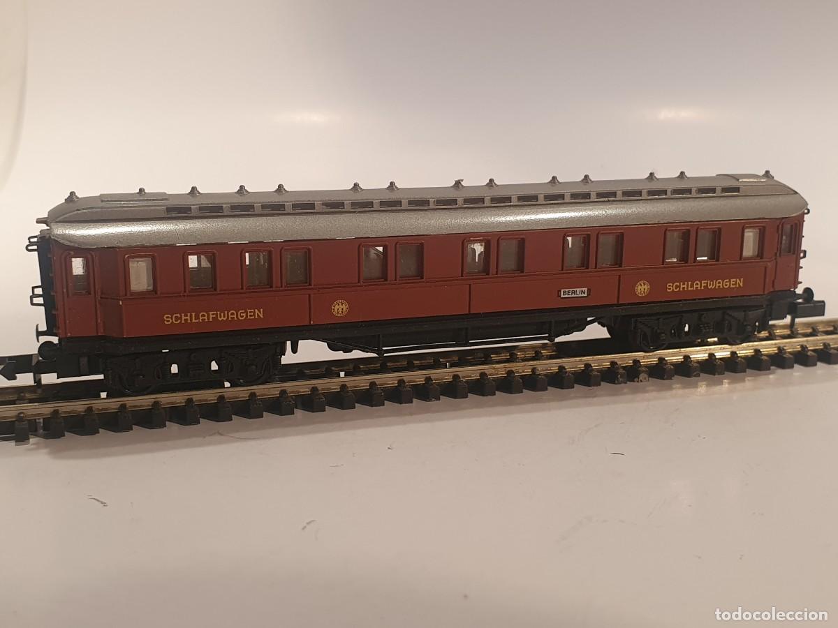 Trenes escala: Escala N 1/160 vag&oacute;n pasajeros arnold
