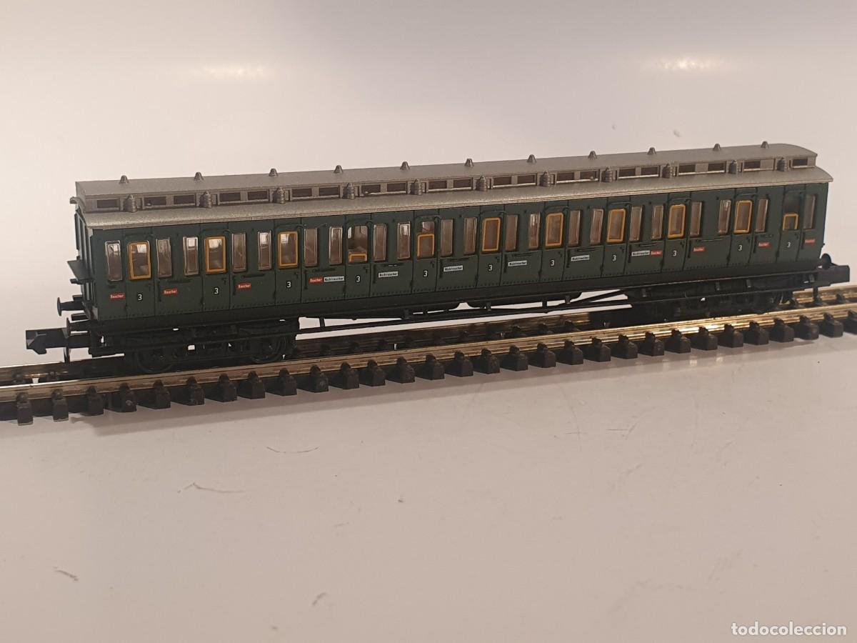 Trenes escala: Escala N 1/160 vag&oacute;n pasajeros arnold
