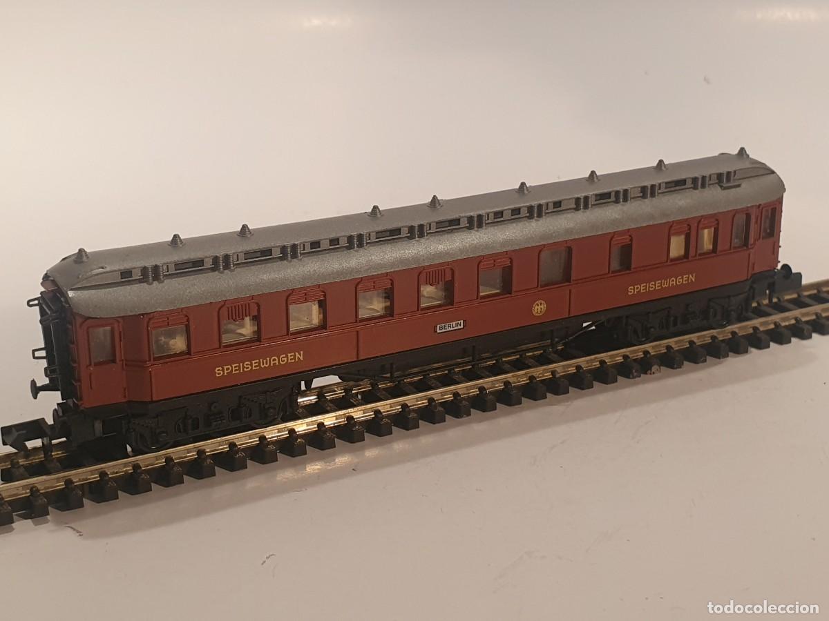 Trenes escala: Escala N 1/160 vag&oacute;n pasajeros arnold
