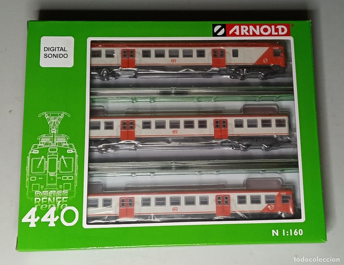 Trenes escala: AUTOMOTOR EL&Eacute;CTRICO 440 REGIONALES ARNOLD DIGITAL SONIDO