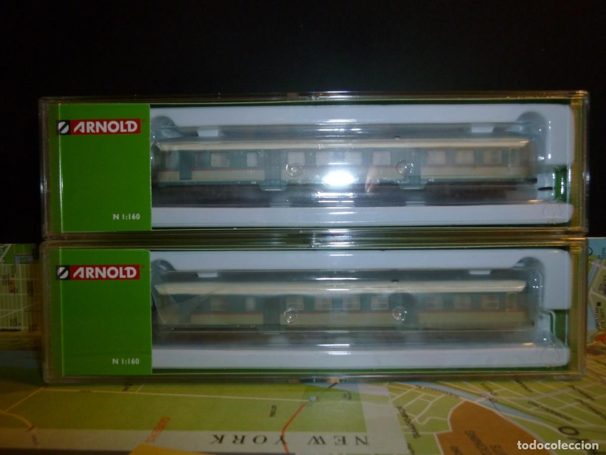 Trenes escala: AUTOMOTOR DIESEL ALn668 RENFE DECORACI&Oacute;N ORIGINAL FS DE ARNOLD DIGITALIZADO