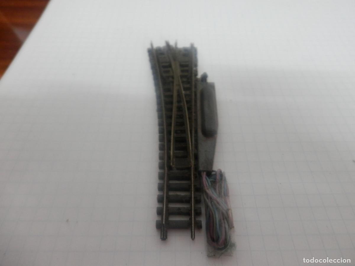 Trenes escala: DESVIO ELECTRICO IZQUIERDO ESCALA N DE ARNOLD