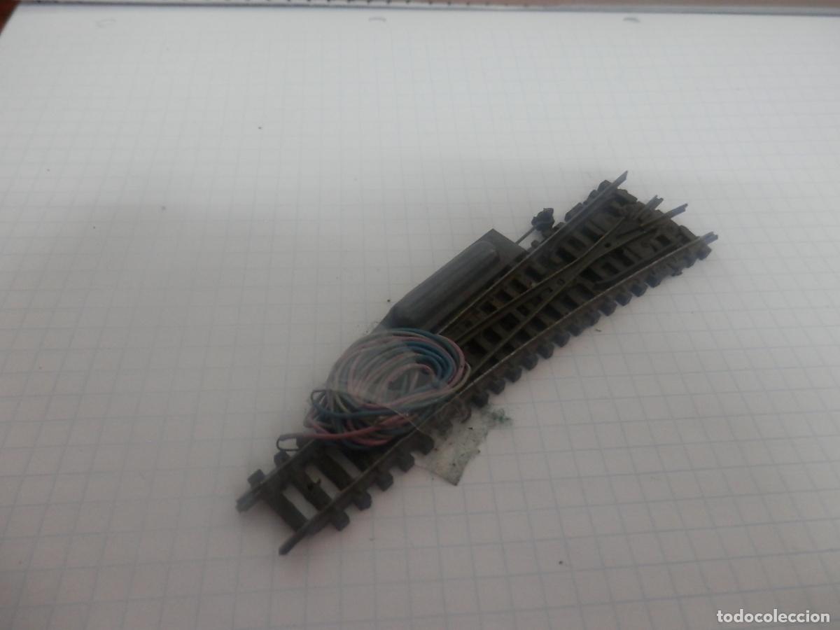 Trenes escala: DESVIO ELECTRICO DERECHO ESCALA N DE ARNOLD