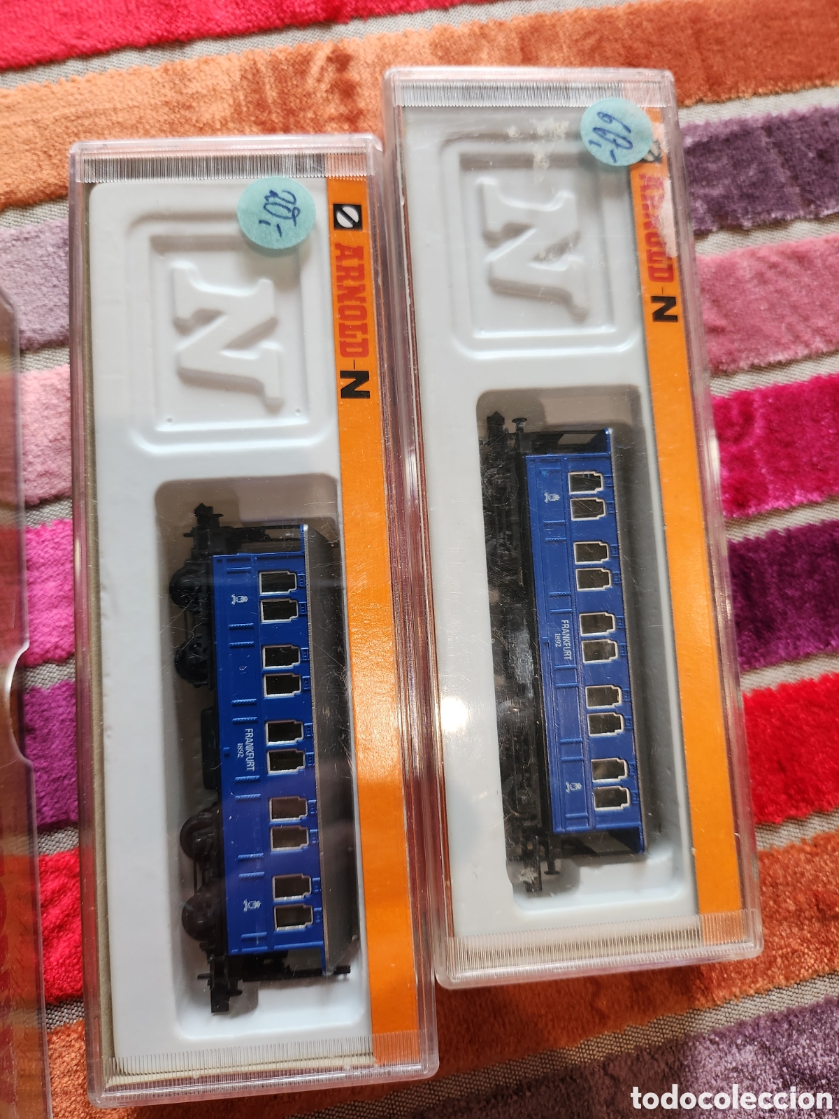 Trenes escala: 5 vagones Arnold escala N - Foto 3