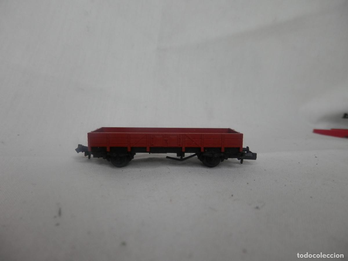 Trenes escala: VAGON BORDE BAJO ESCALA N DE ARNOLD