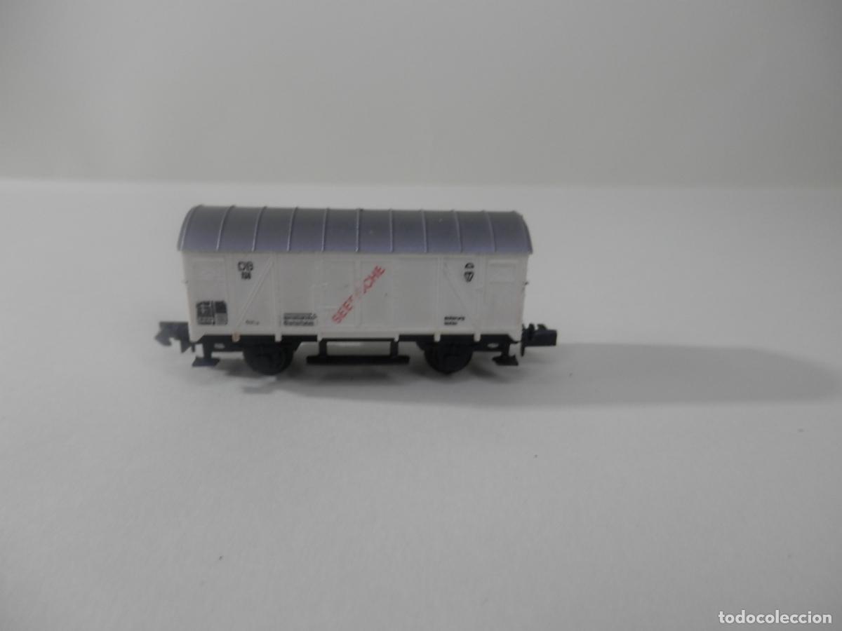 Trenes escala: VAGON CERRADO ESCALA N DE ARNOLD