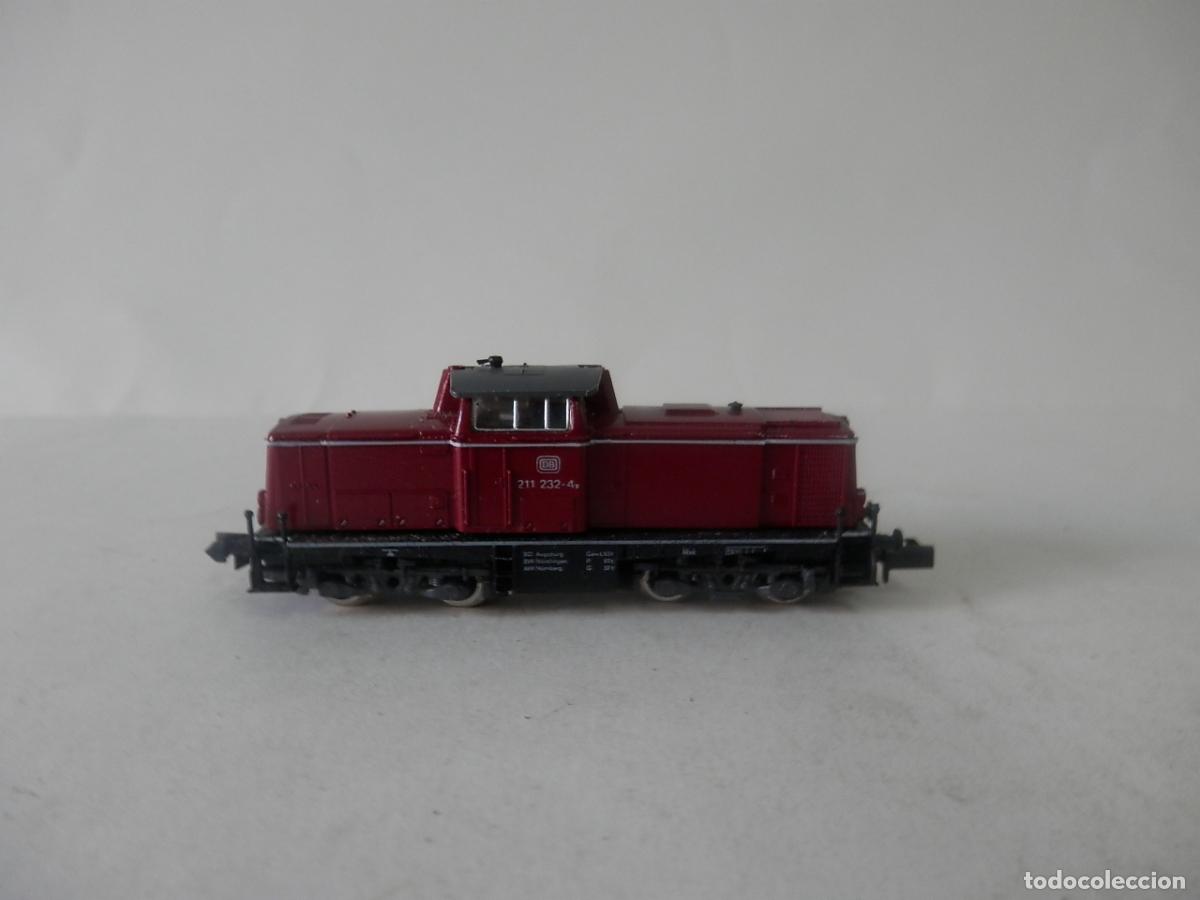 Trenes escala: LOCOMOTORA DIESEL DE LA DB ESCALA N DE ARNOLD