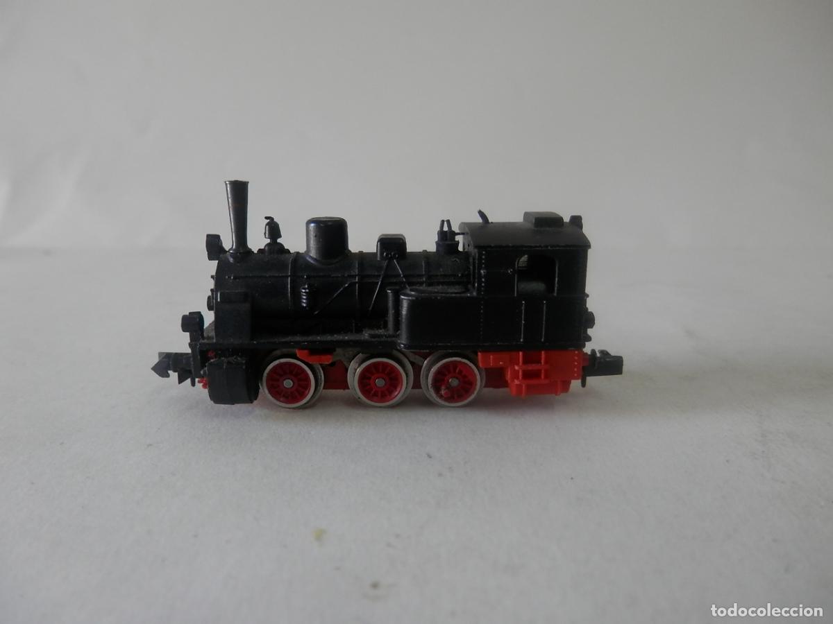 Trenes escala: LOCOMOTORA VAPOR ESCALA N DE ARNOLD