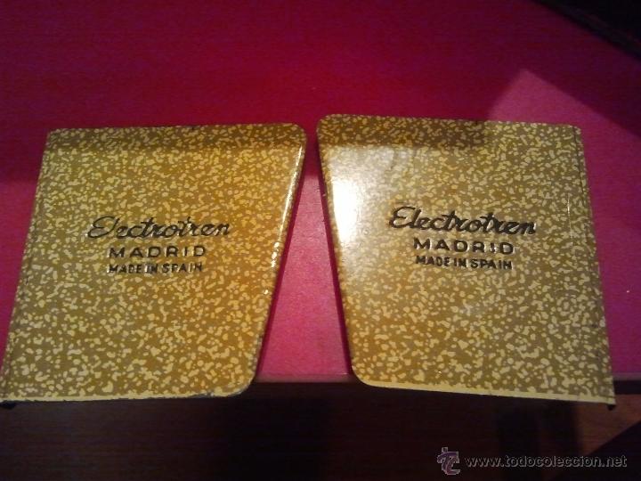 Trenes escala: 2 chapas  de electrotren madrid - Foto 1