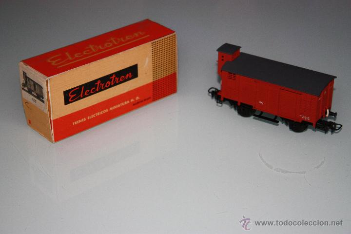 Trenes escala: Vag&oacute;n Electrotren con Garita Ref. 855 - Foto 5