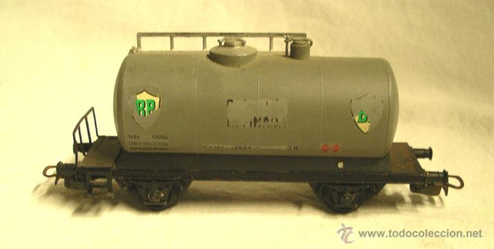 Trenes escala: Vagon Cisterna Gasolina Refinada BP - Foto 3