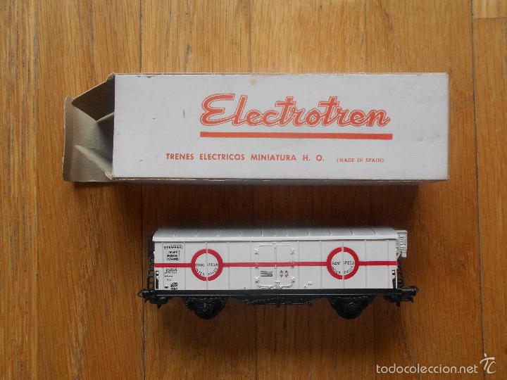 Trenes escala: VAGON ELECTROTREN INTERFRIGO, CON SU CAJA - Foto 3