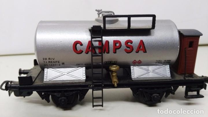 Trenes escala: vagon compsa electrotren con garita - Foto 1