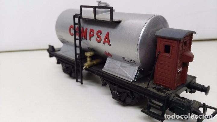 Trenes escala: vagon compsa electrotren con garita - Foto 2