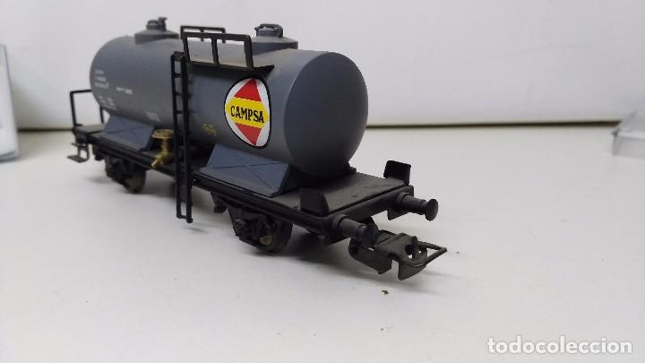 Trenes escala: vagon compsa electrotren cisterna campsa - Foto 2