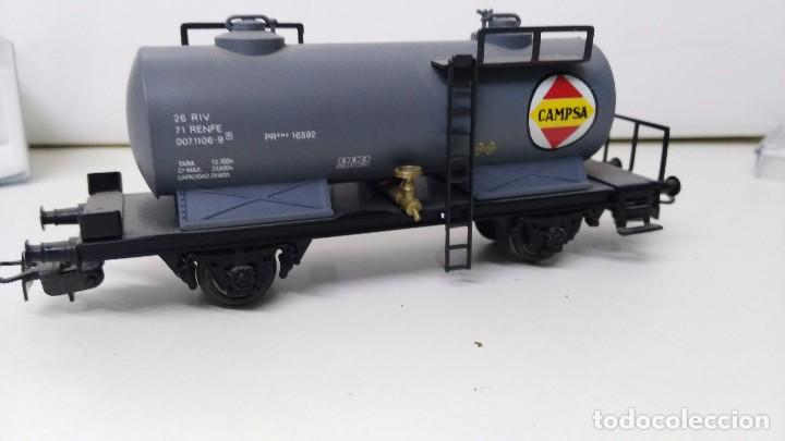 Trenes escala: vagon compsa electrotren cisterna campsa - Foto 4