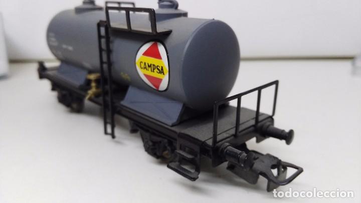 Trenes escala: vagon compsa electrotren cisterna campsa - Foto 5