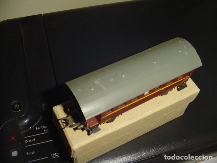 Trenes escala: Electrotren H0. Vagón pasajeros marron 1150-2