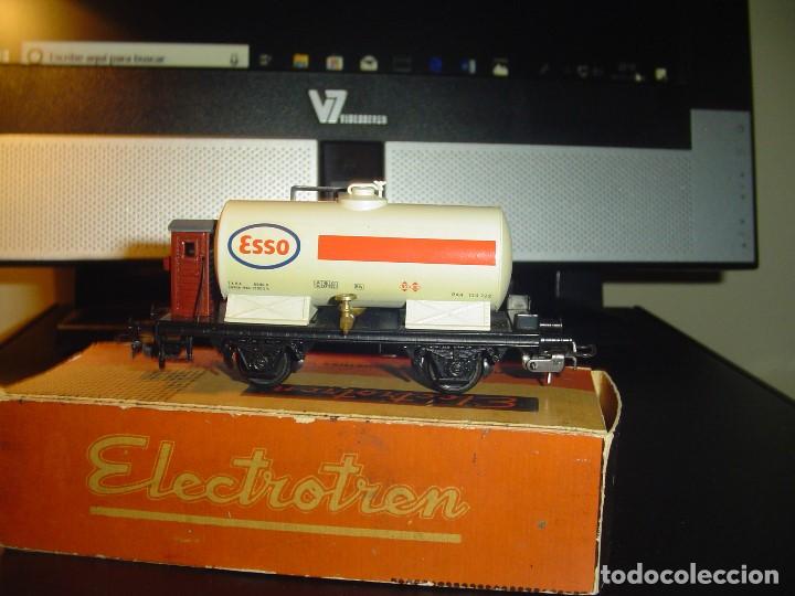Trenes escala: Electrotren H0. Cisterna Esso - Foto 1