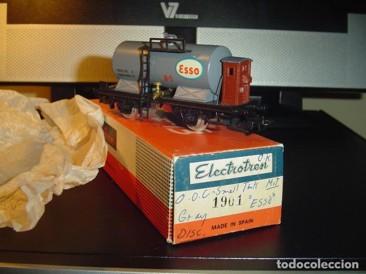 Trenes escala: Electrotren H0. Cisterna Esso - Foto 1