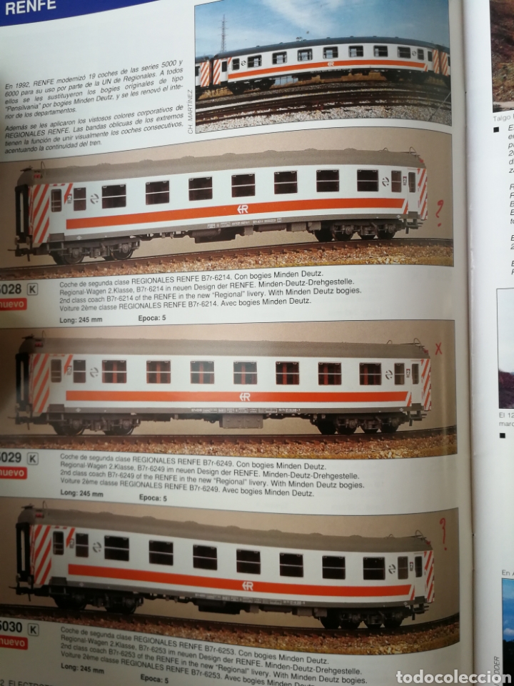 Trenes escala: Electrotren cat&aacute;logo a&ntilde;o 1996 - Foto 3