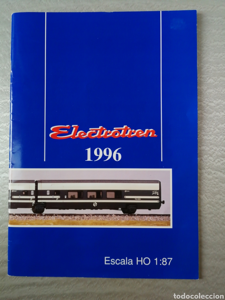 Trenes escala: Electrotren cat&aacute;logo a&ntilde;o 1996 - Foto 1