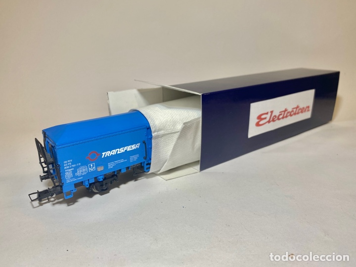 Trenes Escala: Electrotren 1474 Vagón Frigorífico Transfesa Azul ¡REBAJAS! - Foto 7 - 295823798